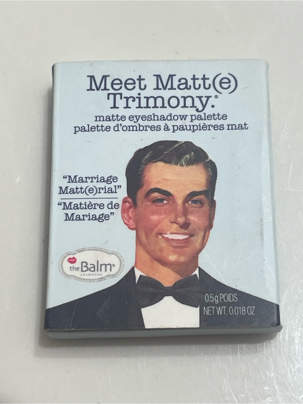 The Balm Eye Shadow Meet Matt(e) Trimony 16B2 Matte Brown  .018 oz NEW